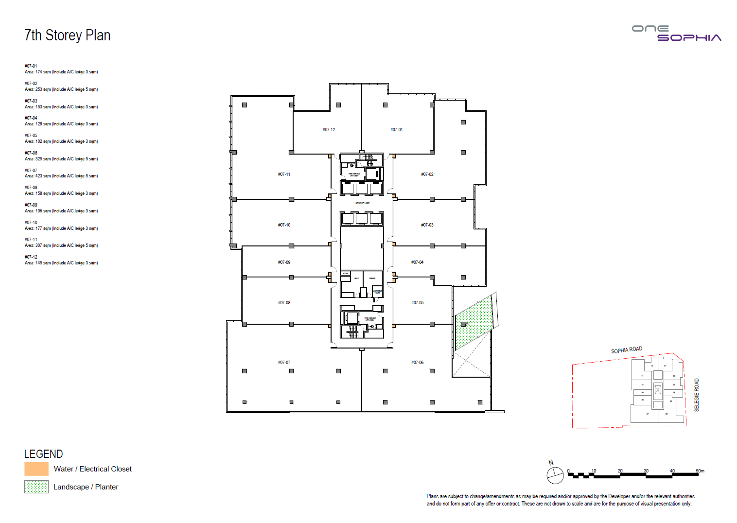 7th Storey Plan floor plan